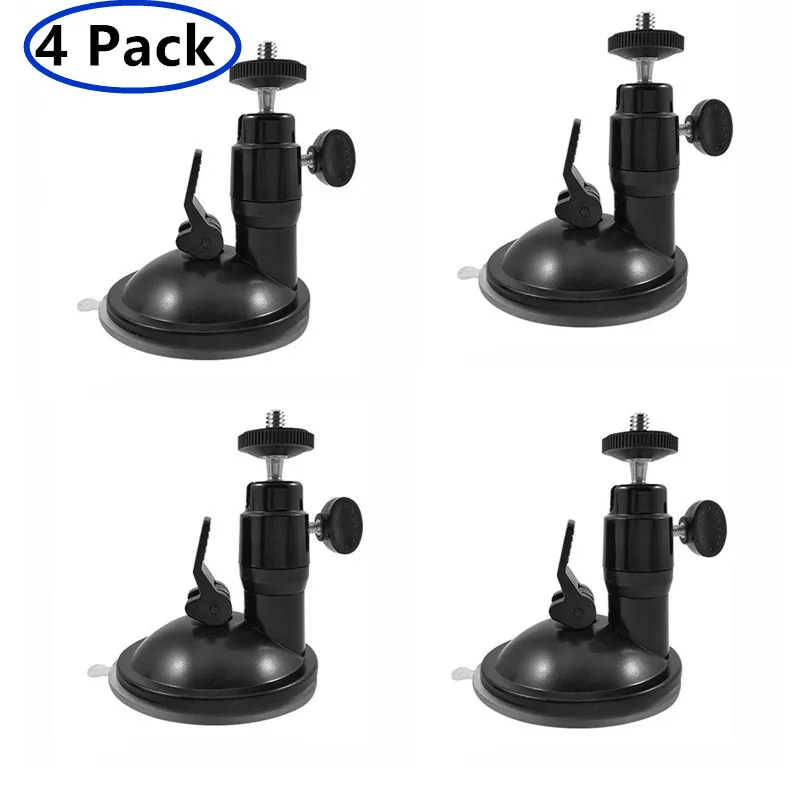 4 Pack Smart Security Ventosa Montaggio A Parete Staffa Di Aspirazione Interna/Esterna Regolata Per Arlo, Arlo Pro, Arlo Pro 2, Arlo Ultra