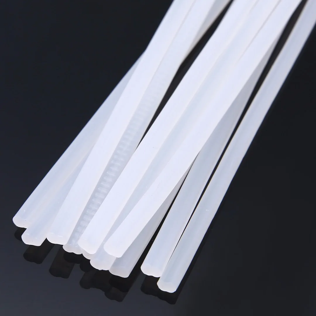 50pcs Plastic Welding Rods Bumper Repair ABS/PP/PVC/PE Welding Sticks Welding Soldering Supplies Grey White Black Beige Color