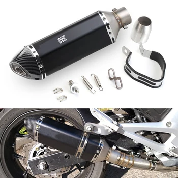 

interface:51mm Accessories Motorcycle Ak Exhaust pipe Modified Muffler Pipe for Yamaha XT1200ZE FJR1300 XJR1300 XJ6 DIVERSION