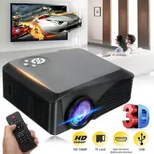 LEORY BP-M400 1080P HD 7000 люмен 3D светодиодный проектор мультимедиа кинотеатр USB AV tv