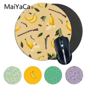 

Maiyaca Cool New Banana Computer Gaming round Mousemats gaming Mousepad Rug For PC Laptop Notebook Gaming Mouse Pad