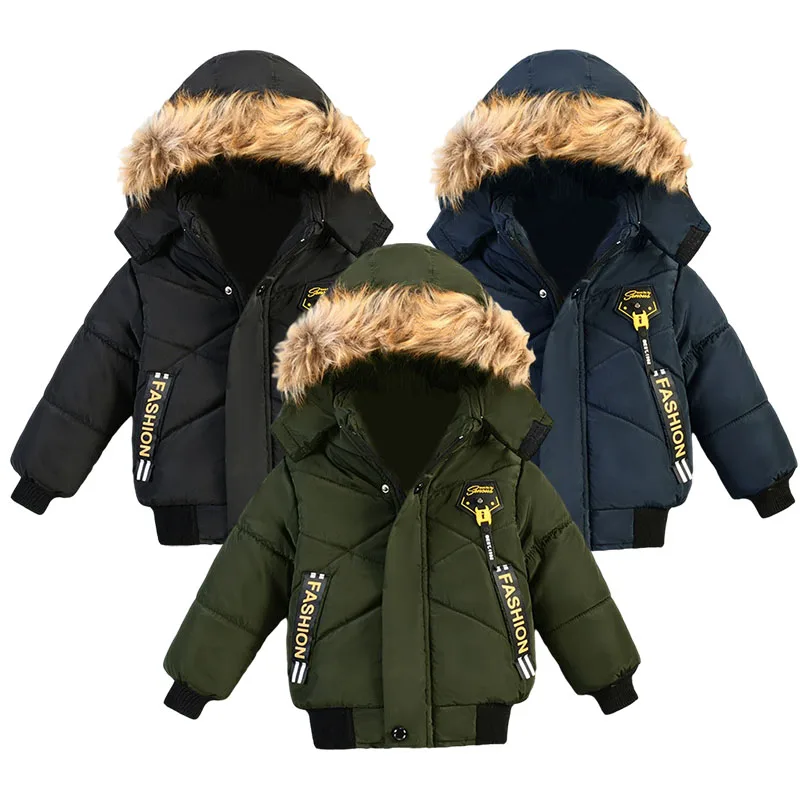 Winter Kids Outerwear For Boys Children Jackets Coats Baby Girls