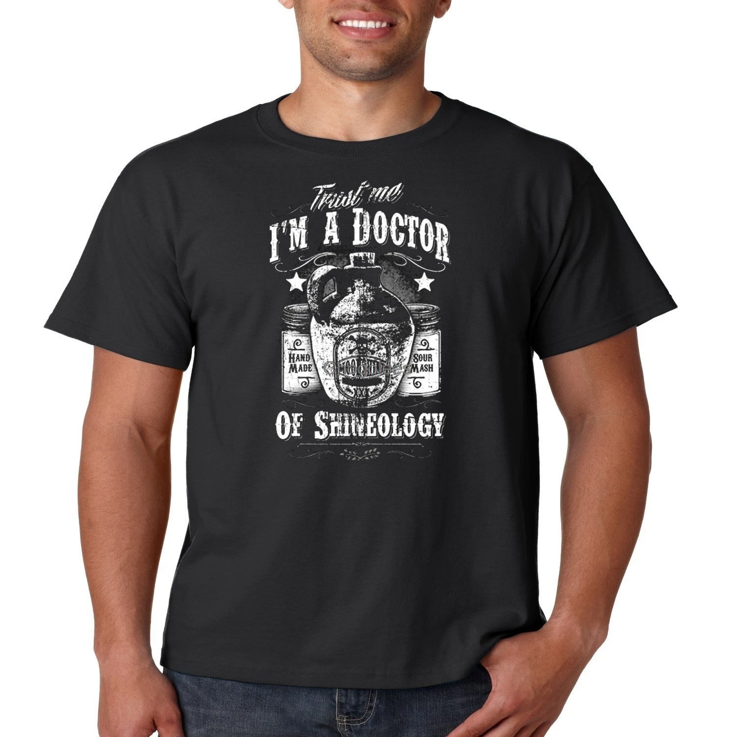 Мужская футболка Moonshine Trust Me I'm Doctor Of Shineology |