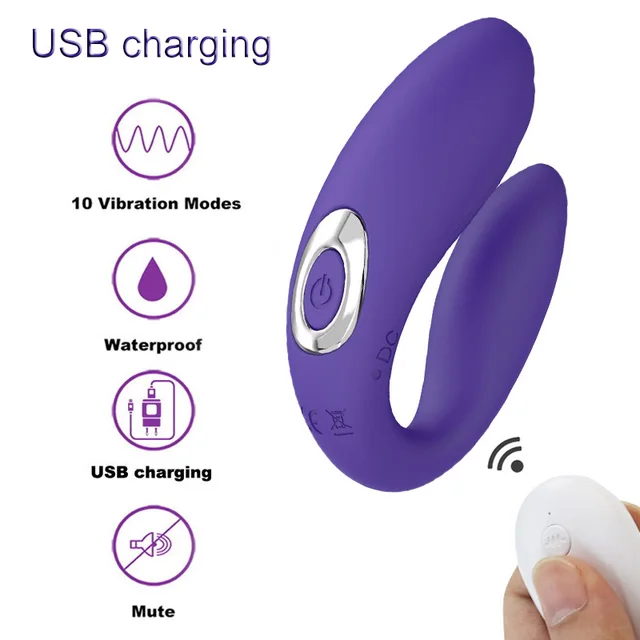 Wireless Vibrator Masturbation Klitoris Doppel Vibratoren für Frauen Paare 1