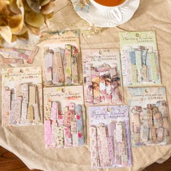 Dimi 100Pcs/Pack Sleepwalking Wonderland Series Stickers Decor Scrapbooking Cute Diary Stationery Album Kawaii Aesthetic Sticker