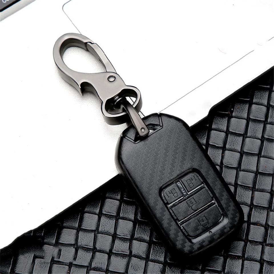 Cover per chiave/telecomando per honda civic 4d 2019 crv fit2015 odyssey forza 300 125 ccord 2003 2018 2007 jazz hrv cover holder shell auto - H67aeb637492543dda0e0927d2a8ac8a4f