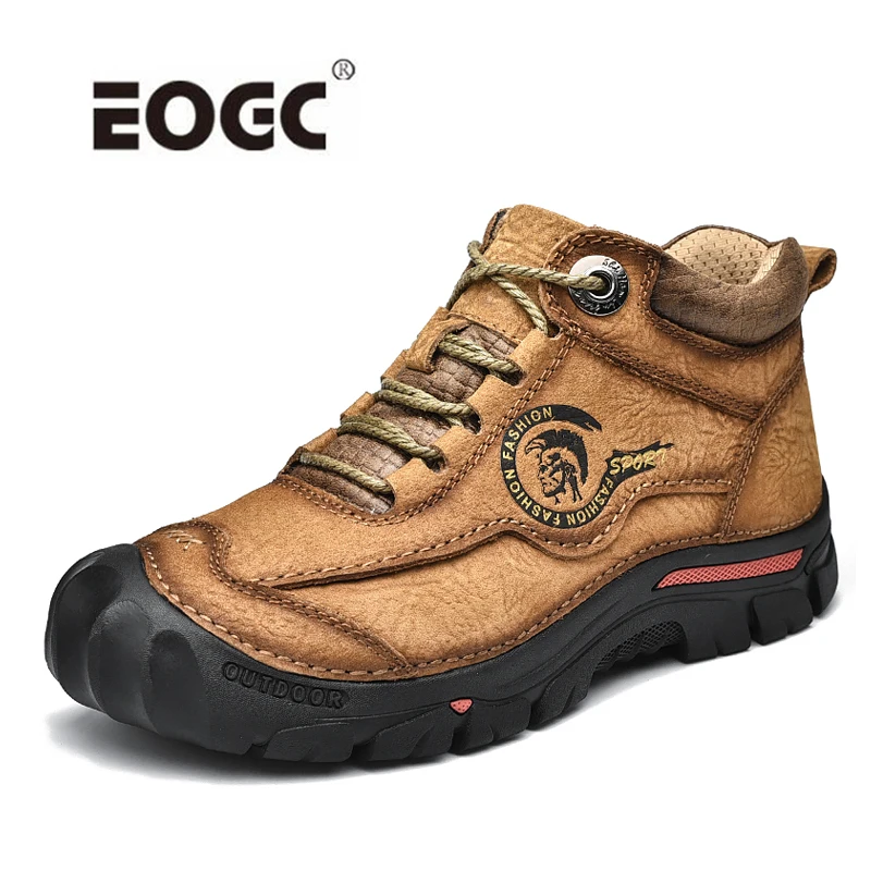 Winter Shoes Sole-Boots Walking Men Protective Wear-Resistant New Warm And Autumn Comfortable