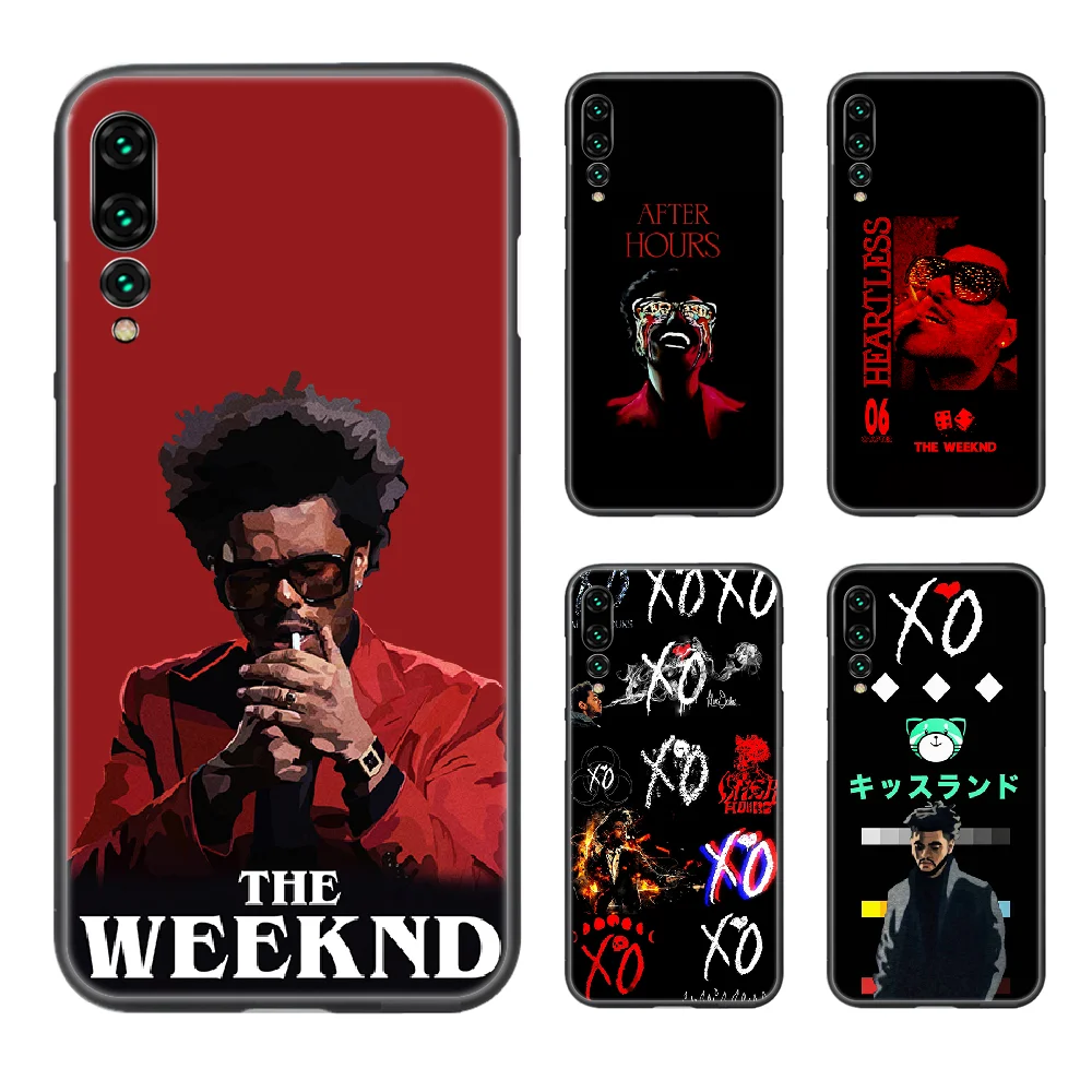 Чехол для телефона weeknd Корпус Корпуса Для Huawei P8 P9 P10 P20 P30 P40 Lite Pro Plus smart Z 2019 Черный