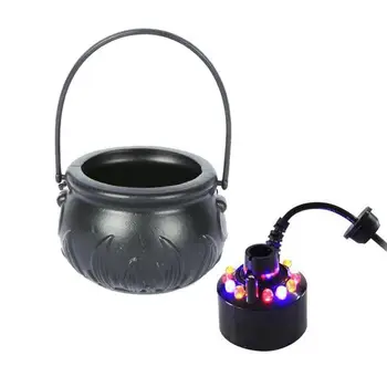 

Halloween Witch Pot Smoke Machine Smoke Machine Color Changing Party Props Queuing Special Props Color Changing Smoke Machine