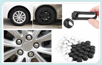 

20Pcs car auto screw bolt wheel decorative nut cap various sizes for Ford Shelby SYNus King GTX1 Freestyle Fairlane