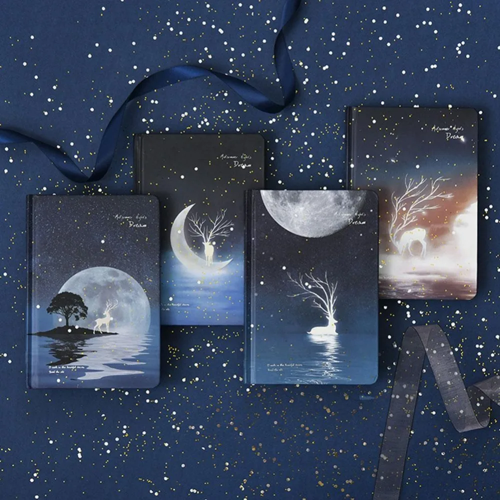 1 шт. световой записная книга-блокнот для детей корейские канцелярские творческий Kawaii Журнал Дневник школьные канцелярские принадлежности