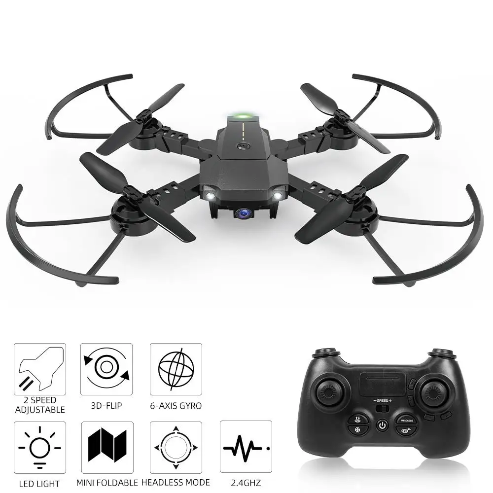 

ATTOP X-PACK 10 Mini RC Drone 2.4G 4CH 6-Axis Gyro 3D-Flip Headless Mode One-Key Return LED Light RC Quadcopter Gift For Kids