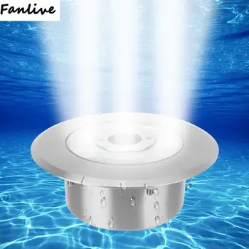 

10pcs AC 12V RGB LED Underwater Lamp IP68 Waterproof Light Color Changeable For Park Fountain Swimming Pool