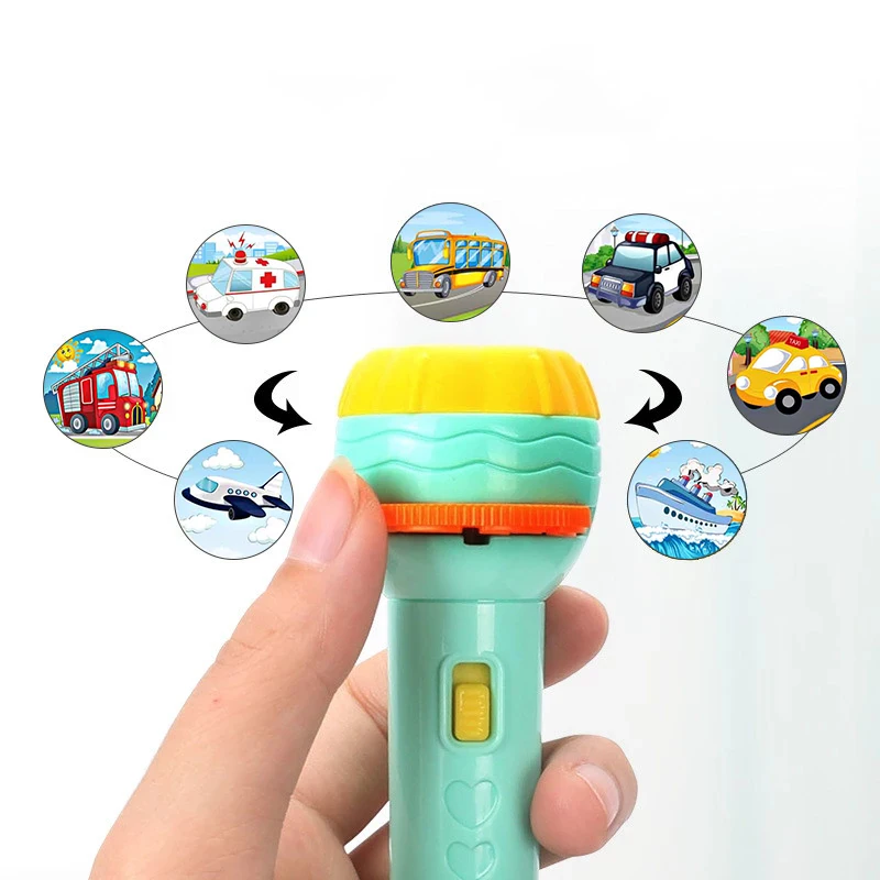 Cartoon Flashlight Projector Toy For Kid Torch Lamp Baby Sleeping Story Early Education Toy Holiday Birthday Xmas Gift Glow Toys 3 Cartoon Flashlight Projector Toy For Kid Torch Lamp Baby Sleeping Story Early Education Toy Holiday Birthday Xmas Gift Glow Toys 3