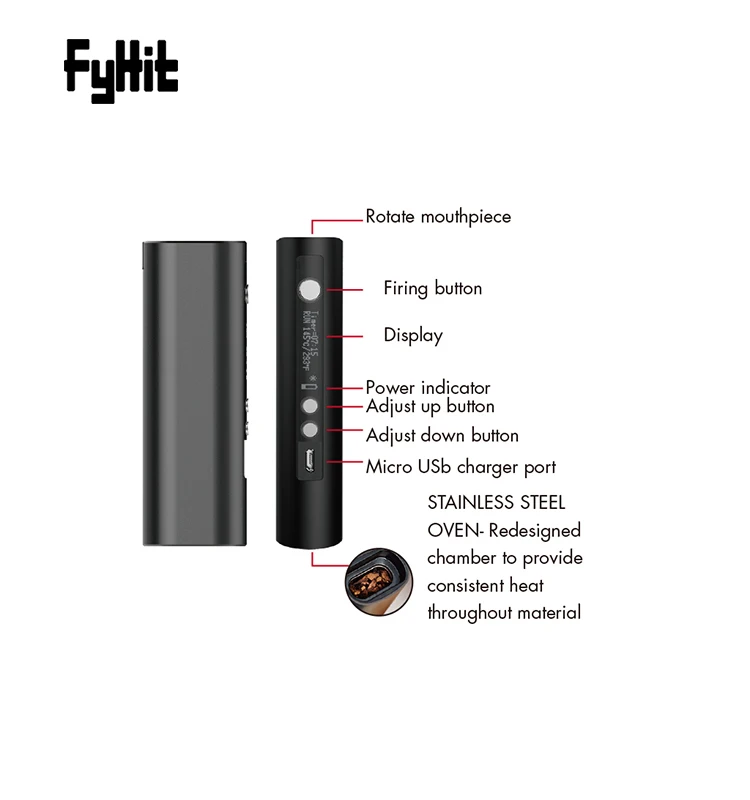Новинка оригинальный умный испаритель Herbstick Relax для сухой травы электронная