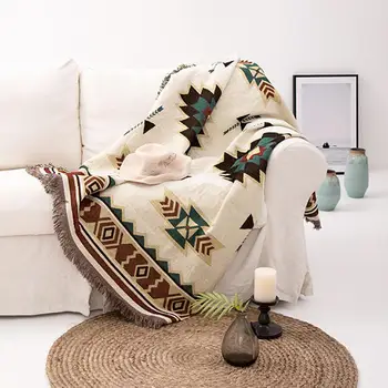 

Polyester Sofa Towel Blanket Refresh Carpet Living Room Hanging Tapestry Sofa Slip Cover Sofa Throw Furniture Pet Protector