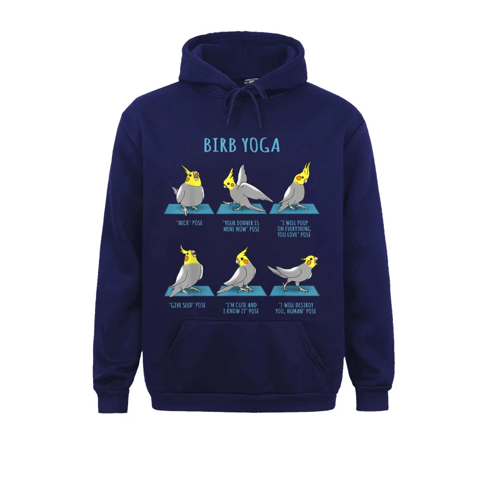 Normal Funny Cockatiel Yoga Poses Birb Memes Cute Parrot Doodle T-Shirt__975 Men Sweatshirts 2021 Popular April FOOL DAY Long Sleeve Hoodies Hoods Funny Cockatiel Yoga Poses Birb Memes Cute Parrot Doodle T-Shirt__975navy