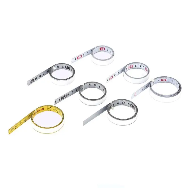

1m Stainless Steel Miter Track Tape Measure Self Adhesive Metric Scale Ruler Rust-Proof Durable And Wear-Resistan Ruler