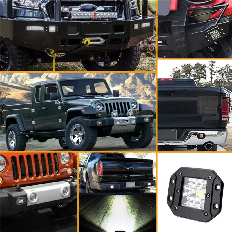 

5Inch 48W LED Work LIght Waterproof Off Road Car Light Bar LED Lights For Trucks A6HE