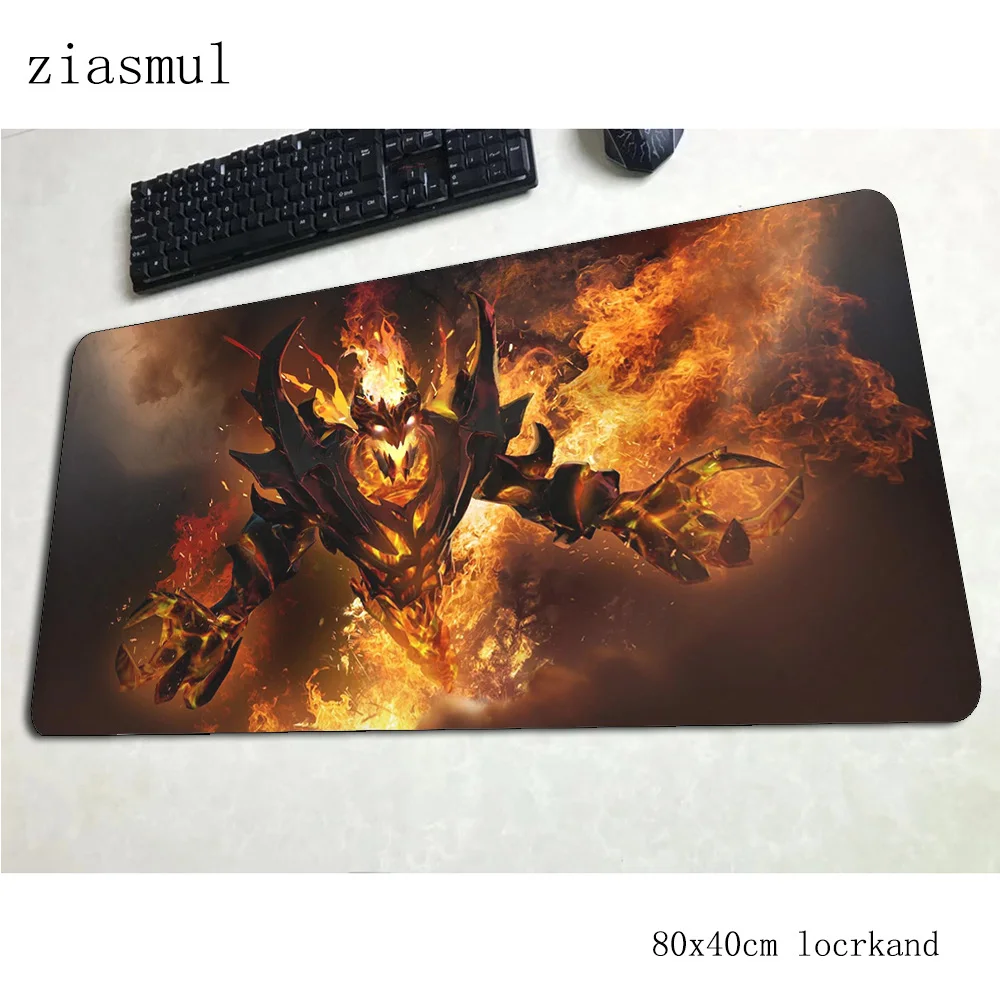 Dota 2 коврик для мыши 80x40 см игровой коврик для мыши с изображением аниме Новая красивая футболка офисный ноутбук с алюминиевым корпусом стол коврик модные padmouse игры pc gamer коврики
