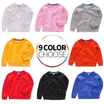 Hoodies Sweatshirts Girls  Kids shirt Cotton Tops Baby Children Boys Autumn Clothes Toddler Clothing Sweater Child's  Infant 1