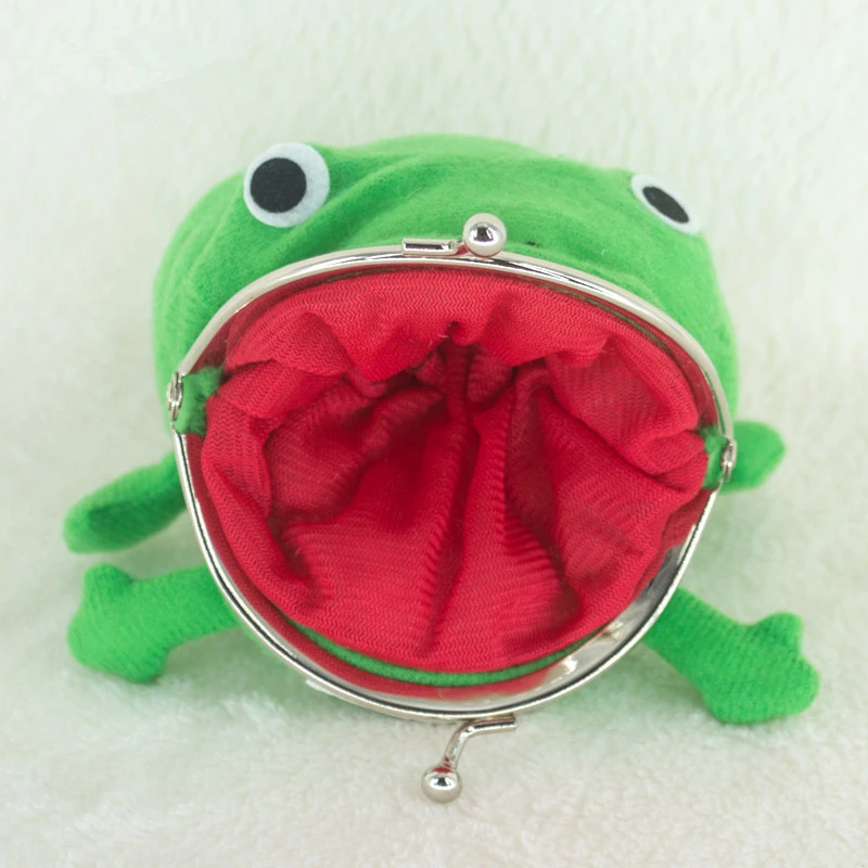 

Hot Uzumaki Anime Naruto Frog Shape Cosplay Coin Purse Wallet Soft Furry Plush