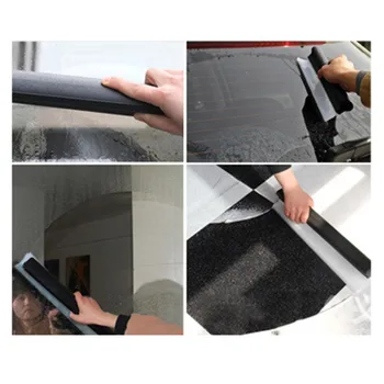 

Car Cleaning Water Squeegee Blades Soft Silicone for Windshield Window Glass Wiper Wash Ice Scrapers Snow Brushes