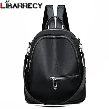 

MultiFunction Waterproof Backpacks for Women Large Capacity School Bag Oxford Cloth Designer Simple Travel Knapsacks for Girl