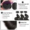 28 30 32 40 Inch Body Wave Human Hair Extensions Brazilian Bundles 100% Virgin Raw Human Hair 3 4 Bundles Hair Weave Extension 2