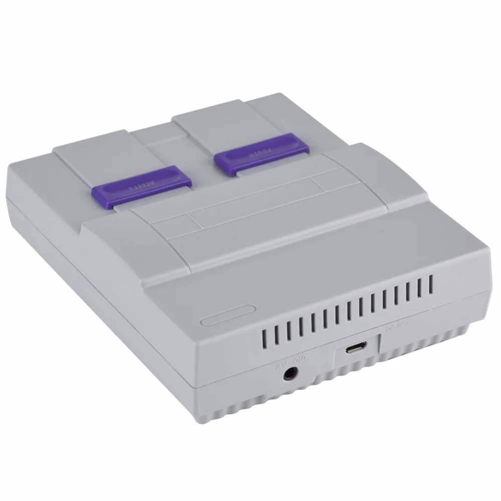 Прямая супер мини 16 бит Встроенная 94 игровая консоль с геймпадом для SNES nintendo игровые консоли