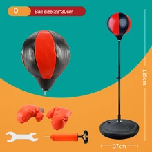 Balle de boxe pour enfants de 102 135CM, sport réglable Vertical, Fitness, boxe pour enfants, sac de vitesse décontractée, sac de frappe, vitesse de balle