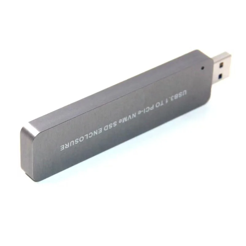 SSD чехол LM903 USB3.1 на PCI-E NVME M.2 TYPE-A SSD жесткий диск Box адаптер карты внешний корпус чехол для 2242/2260/2280 SSD
