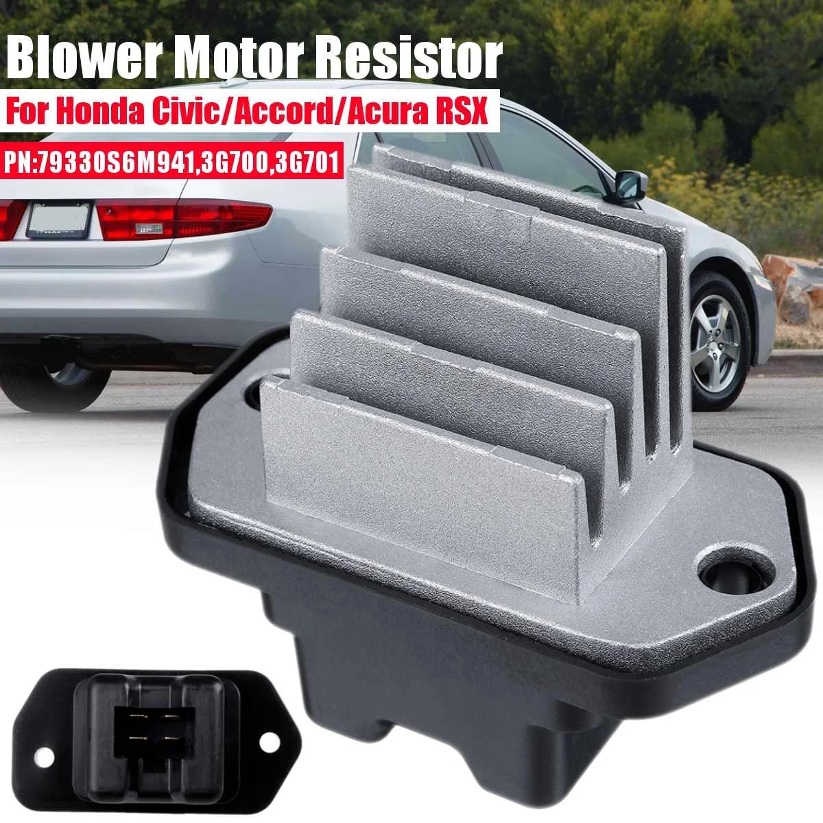 

Car Blower Motor Resistor Control Module For Honda for Civic for Accord/Acura RSX 79330S6A941 79330S6M94