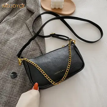 

Fashion PU Leather Shoulder Messenger Bag Women Casual Chain Crossbody Satchel Handbags Lady Zipper Travel Purse
