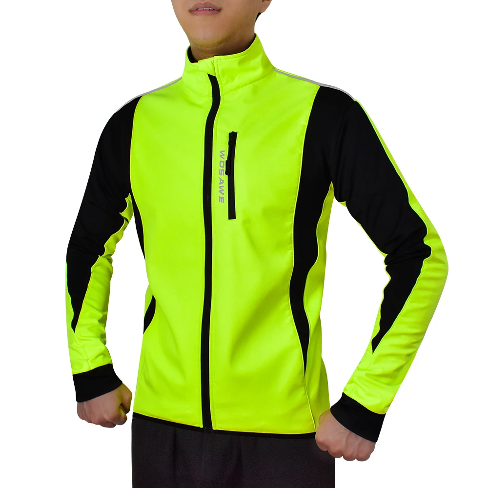 WOSAWE Winter Warm Up giacca da ciclismo in pile termico bicicletta MTB  Road Bike abbigliamento maglia lunga impermeabile antivento - AliExpress  Sports \u0026 Entertainment