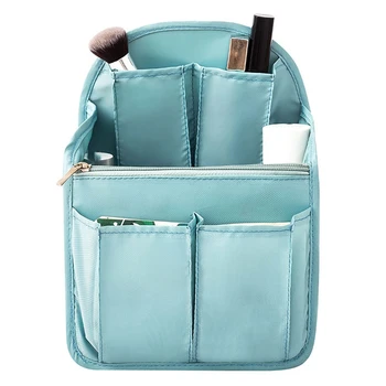 

Backpack Insert Bag Internal Storage Bag Diaper Bag Large Capacity Travel Storage Bag Shoulder Bag Sky Blue