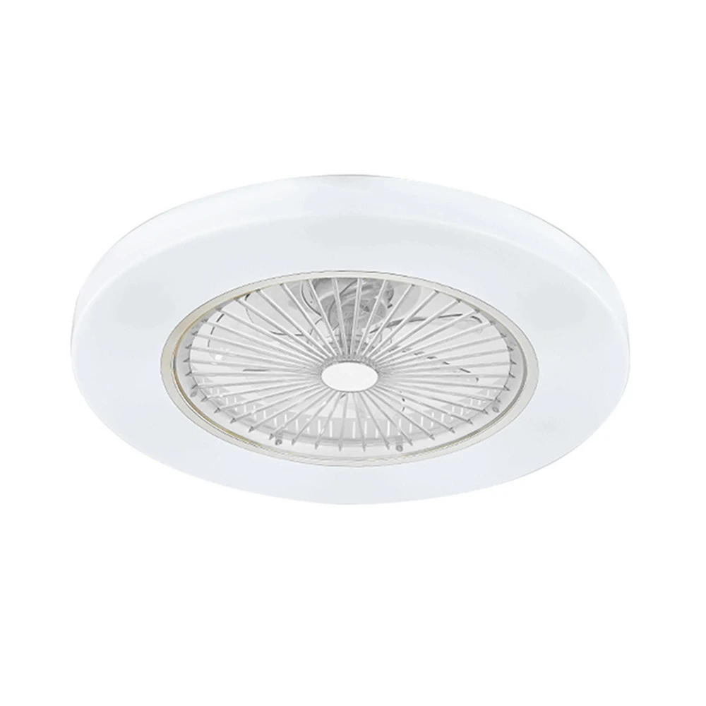 white 110V Потолочный вентилятор 220 В, светильник с дистанционным управлением, Современный домашний декор 58 см, Wi-Fi вентилятор+ лампа 110 В, потолочный светильник с управлением через приложение - Цвет лезвия: white 110V