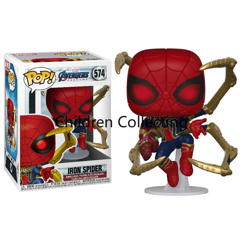 FUNKO POP Marvel Человек-Паук Тема Человек-паук ПВХ Фигурки Модель Оригинал с коробкой