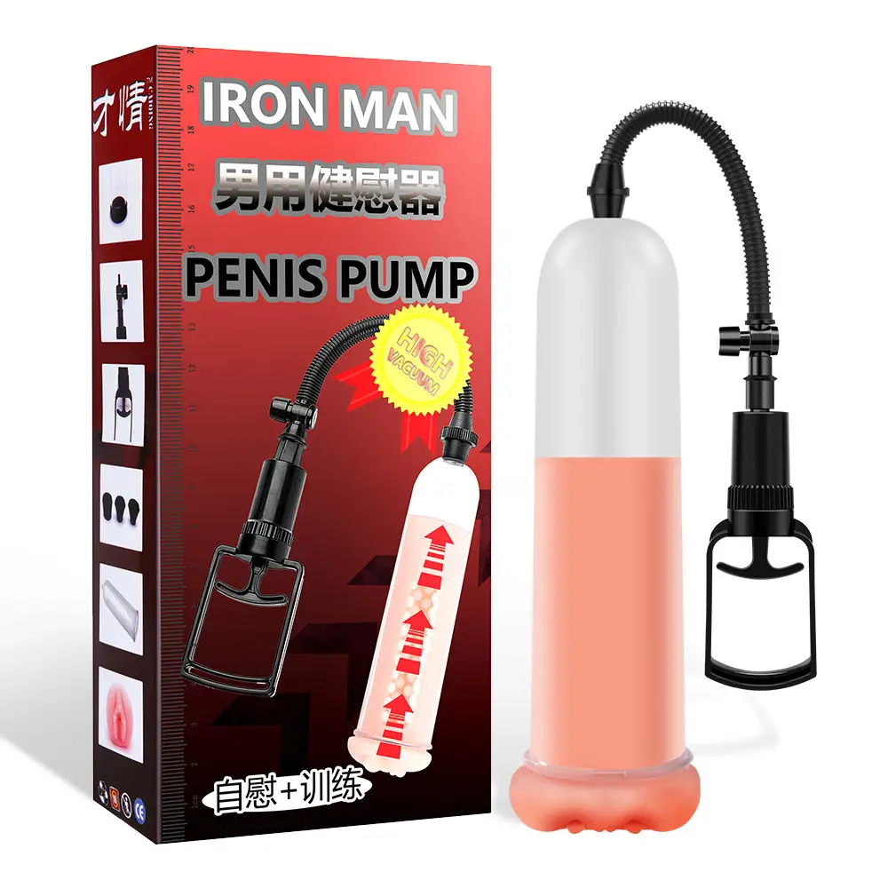 Penis Enlargement Extension Machine Sex Toys Penis Massager Powerful Vacuum Penis Pump Male Masturb