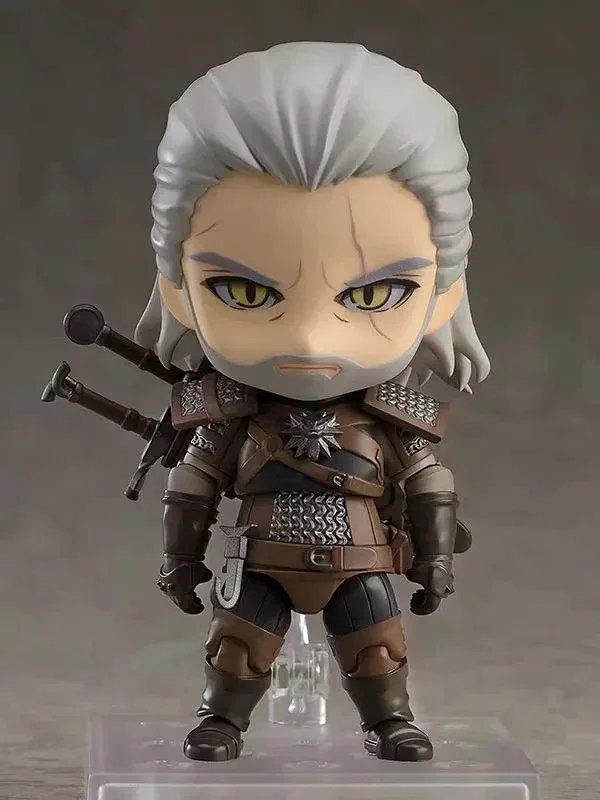 

907 Nendoroid Hunter Geralt Action Figurine Figure toy model Xmas gift B20