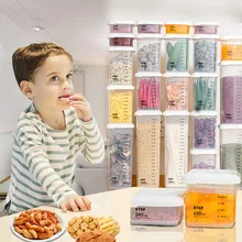 Герметичный ящик для хранения пищевых продуктов, кухонный ящик для хранения, контейнер для хранения пищевых продуктов, свежий горшок, контейнер для грубой крупы, зерна