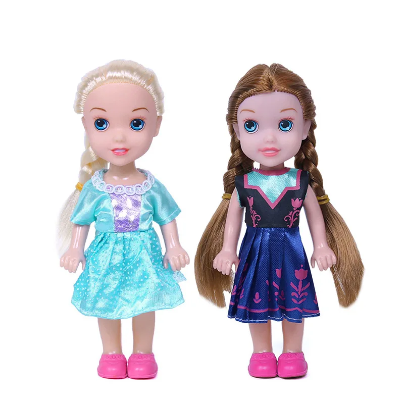 Холодное сердце 2 Эльза Анна Олаф Коллекция фигурка модель куклы горячие игрушки Рождественский подарок на год для девочек - Цвет: not box