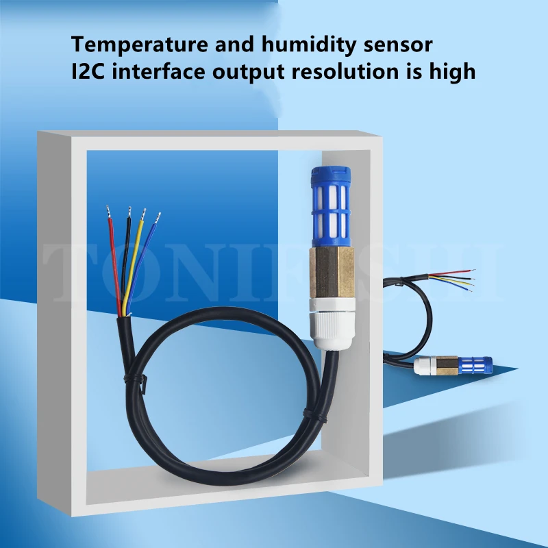 

DL-THS5-SHT30 Temperature And Humidity Sensor Module SHT30 Waterproof And Dustproof SHT20 Probe