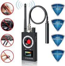 Anti spy rf multi-função detector gsm dispositivo de escuta localizador wifi sinal gps lente de sinal rastreador radar rádio scanner 1mhz-6.5
