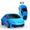 Kids car suitcase for kids Rolling luggage baby Sports car toy Travel Luggage Drag box wheeled Travel Trolley locker for boys ► Photo 1/5