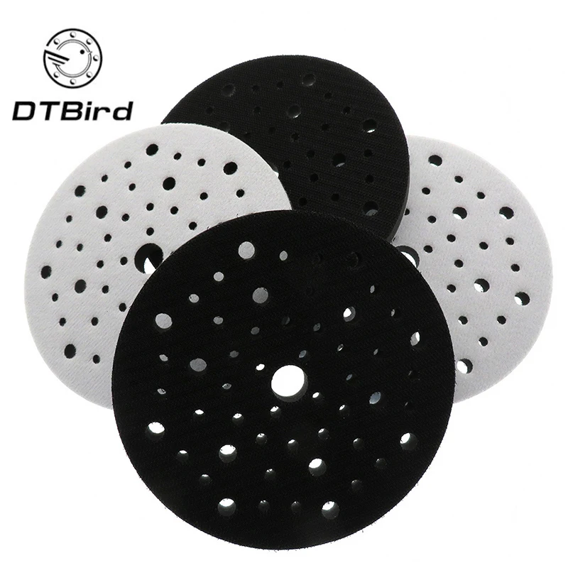 

6 Inch(150mm) 53-Hole Flocking Ultra-thin Surface Protection Interface Pad for Sanding Pads and Hook&Loop Sanding Discs