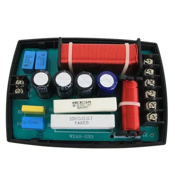 

Home Loudspeaker 3 Way Practical Stage Frequency Divider Tool DIY Replacement Portable Accessories Audio For Speaker