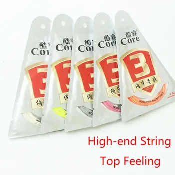 

10 PCS High-end Quality Badminton Racket String 0.66mm Line High Dazzling Sound L2108-10SPC