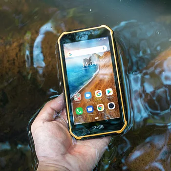 Перейти на Алиэкспресс и купить Ulefone Armor X6 5,0 дюйма прочный смартфон IP68/IP69K Водонепроницаемый Android 9,0 мобильный телефон MT6580 четырехъядерный 2 Гб 16 Гб мобильный телефон 4000 мАч