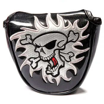 

Golf Mallet Head Cover Putter Cover with Magnetic Closure Golf Headcover